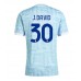 Juventus Jonathan David #30 Bortedrakt 2025-26 Korte ermer